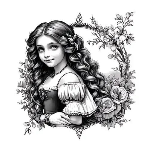 Alice And Wonderland Tramp Stamp
