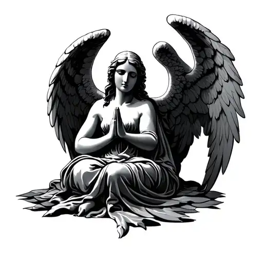 Praying Angel 1300Bc