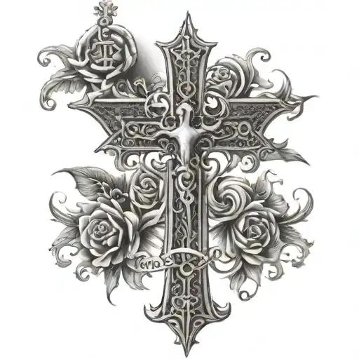 Christian God Cross Faithful Quote