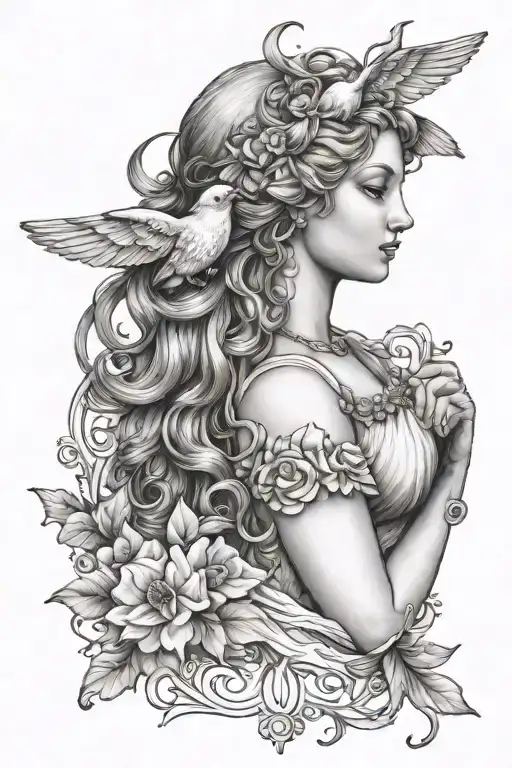 Aphrodite And Dove