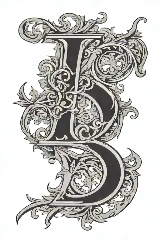 Letter R And E