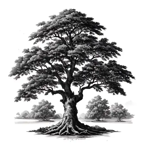 Ficus Tree Boulevard Creating An Arch