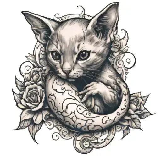 Uterus With Kitten Inside