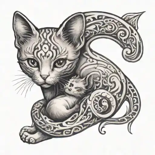Uterus With Kitten Inside