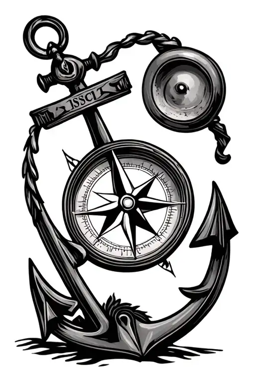 Compass And Anchor