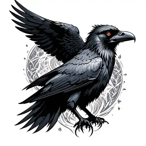 Norse Mythology Ravens