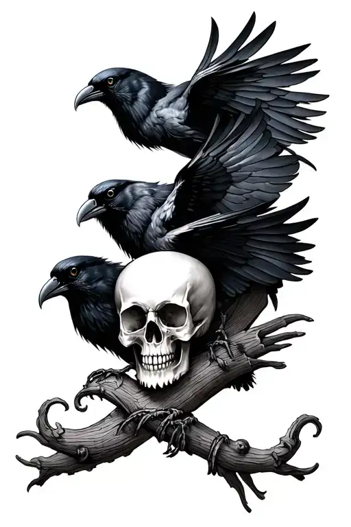 Skulls And Crows