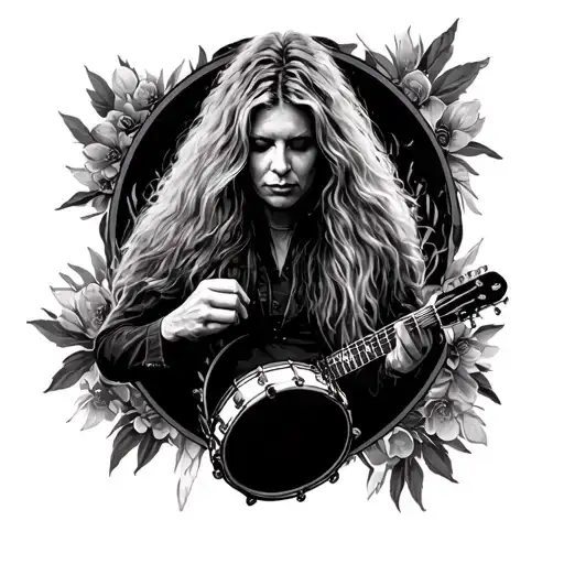 Stevie Nicks With Tambourine