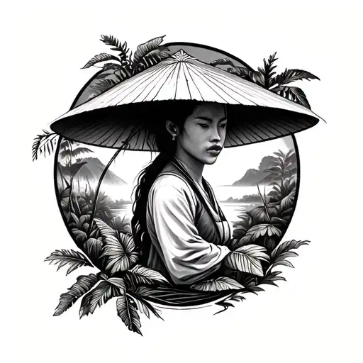 Do A Vietnam Tattoo Surrounded By Jungle Realism In Inner Bicep Or Short Head