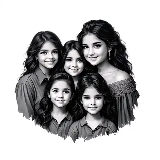 5 People Family