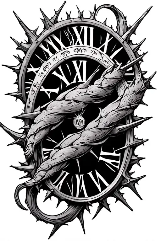 Roman Numerals And Thorns