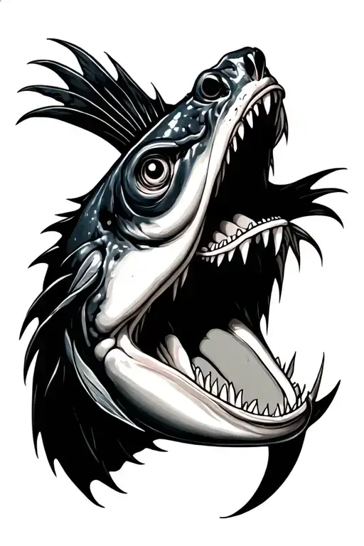 Catfish Mouth Open