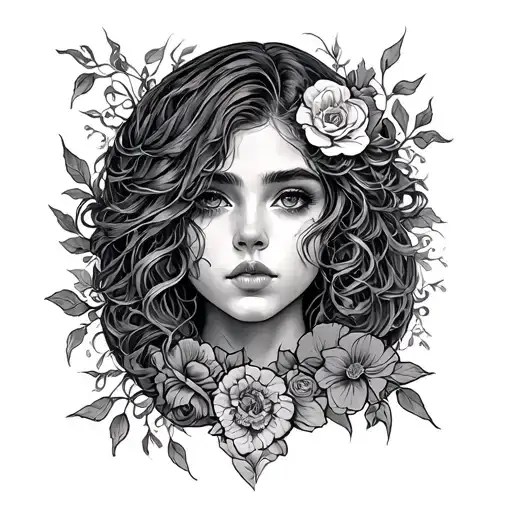 Name Bibina Hidden In A Picture Tatoo