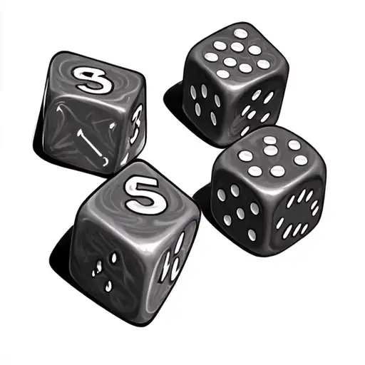 Dice With All Number 5