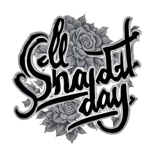 Lettering -El Shadday-