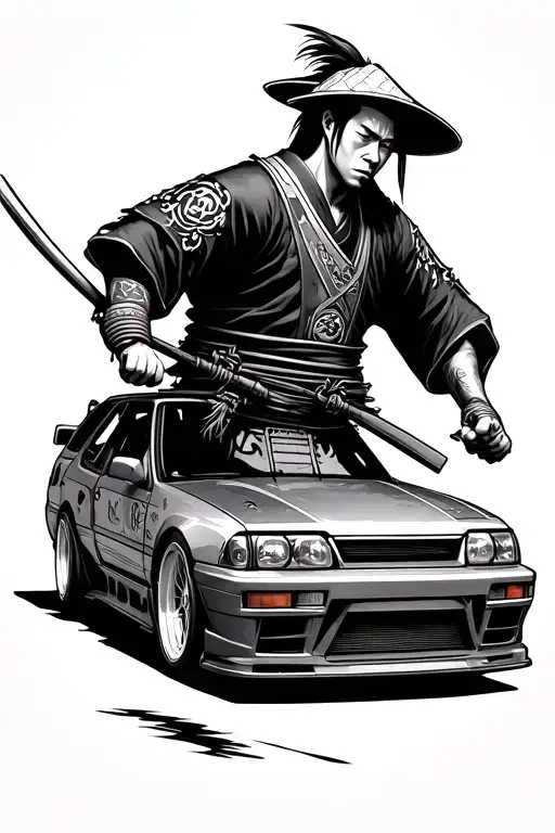 Samurai Taming Jdm Cars