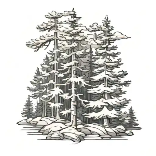 Pine Trees