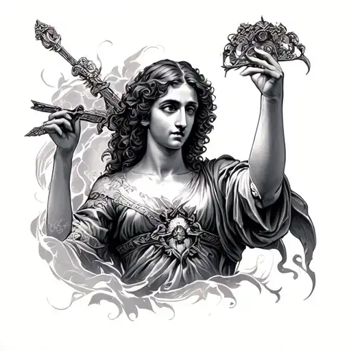 Renaissance Depiction Disease Victory