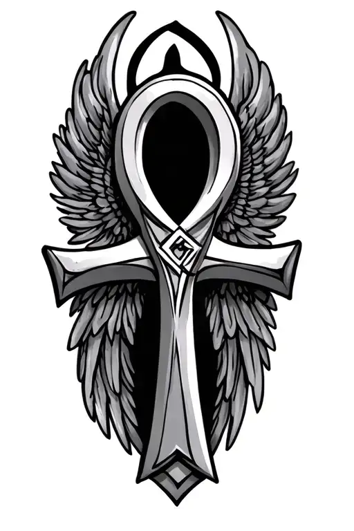 Ankh With Wings