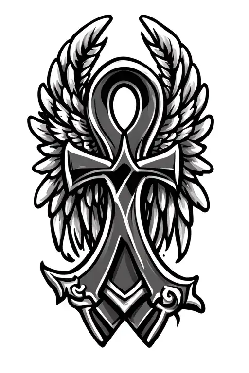 Ankh With Wings