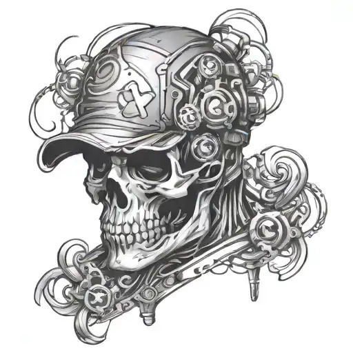 Hacker Tatoo Design