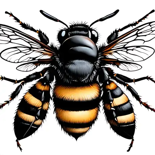 Bee And Infinity Symbol