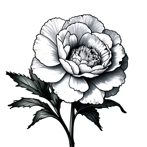 Carnation And Daffodil