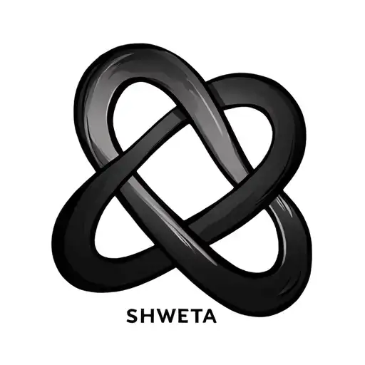 Infinity Symbol With Name Shweta
