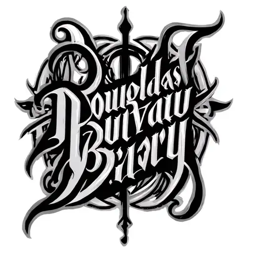 Douglas Bravery Ambigram