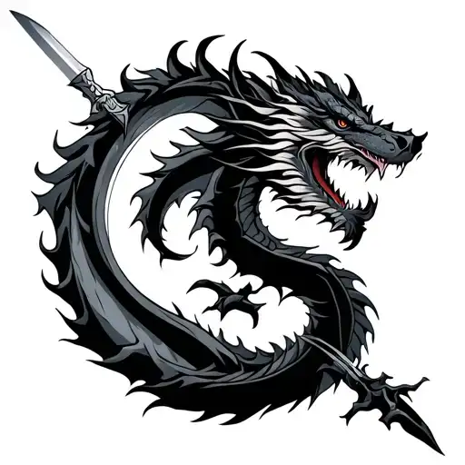 Breaking Blade And Black Dragon