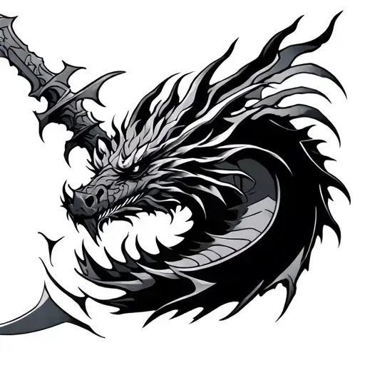 Breaking Blade And Black Dragon