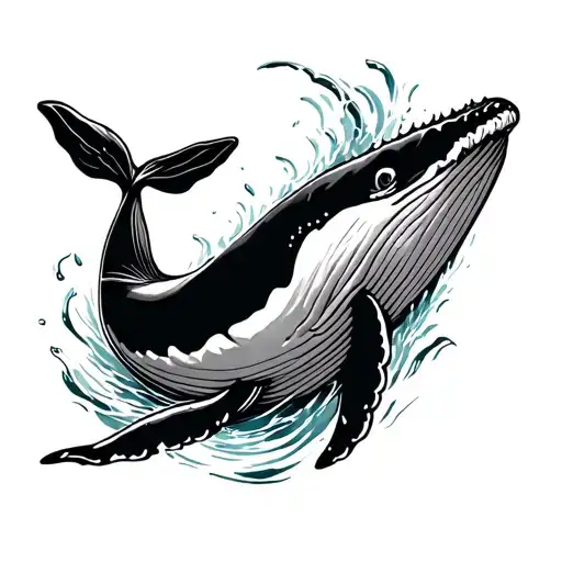 Whale Swimming