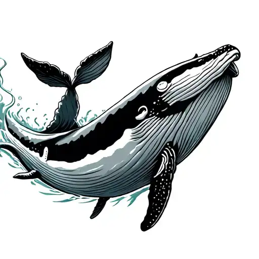 Whale Swimming