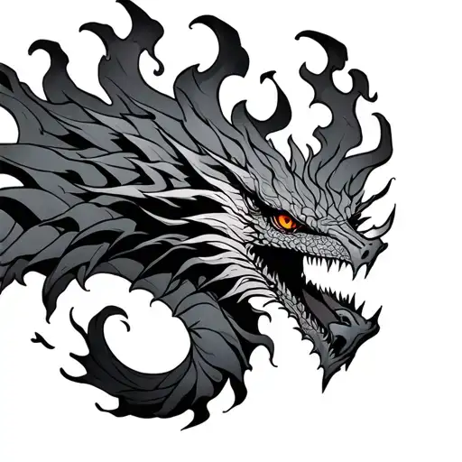 Drqagon Breathing Fire