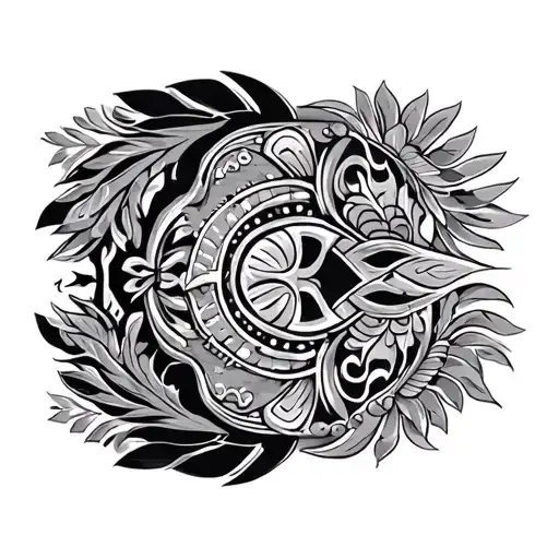 Full Sleeve Polynesian