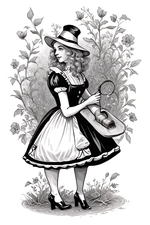 Alice In Wonderland Scene
