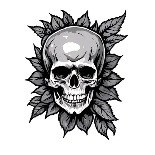 Mano Old School Tattoo Design