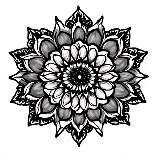 Mandala Shoulder