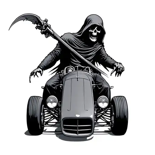 Grim Reaper Racing Car