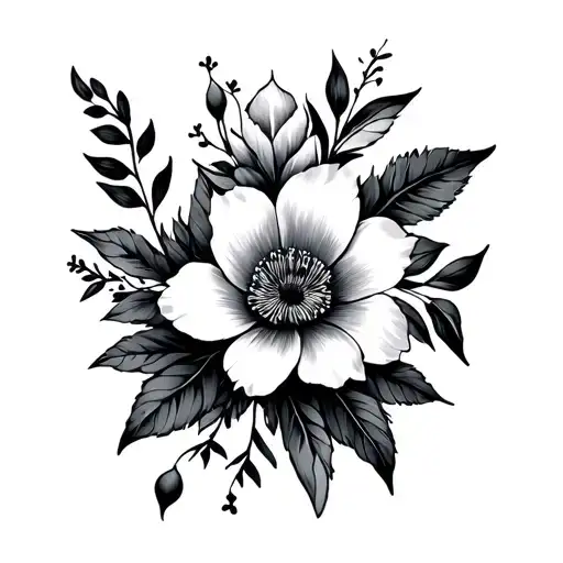 Floral Sets For Ankle And Foot