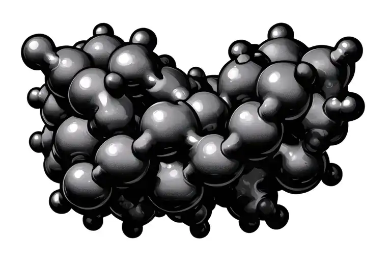 Simple Testesterone Molecule Structure