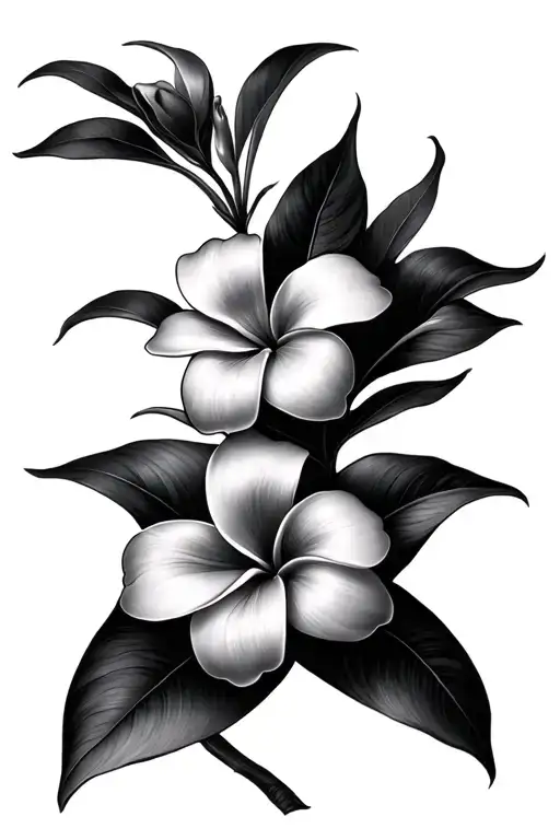 Frangipani Flowers
