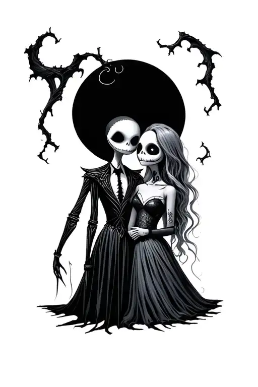 Jack And Sally De Nigthmare
