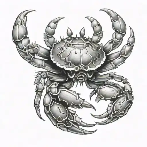 Crab Sleleton