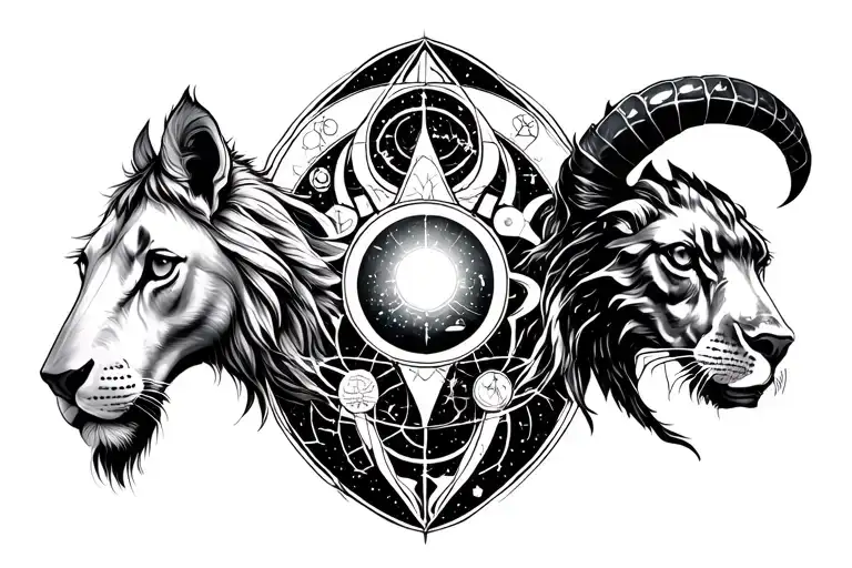 Alchemic Symbols Zodiac Sign Leo Virgo Scorpio Ruling Planets