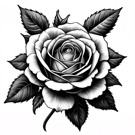 Lancashire Rose Blooming