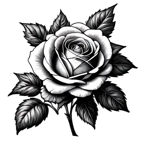Lancashire Rose Blooming Flowers Symbolizing