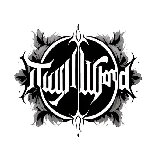 Two Word Ambigram Generator