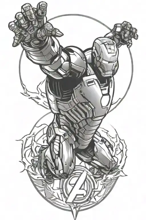 Ironman Avengers Logo