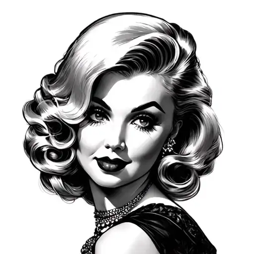 Blonde Pin Up Girl